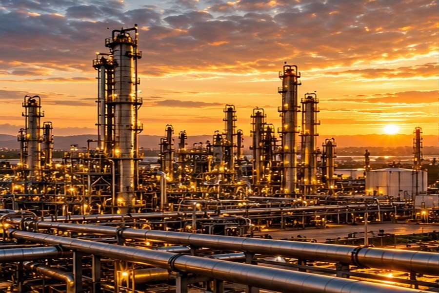 Contoh fasilitas industri dan pengolahan energi