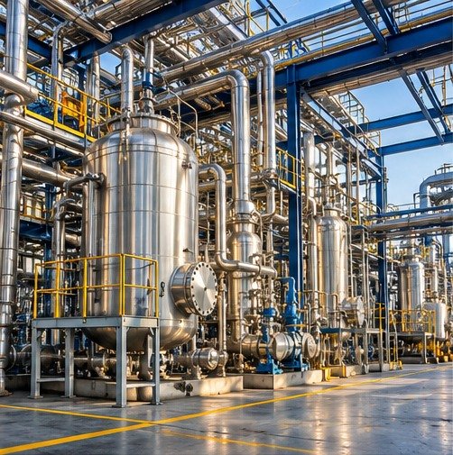 Fasilitas proses petrokimia sebagai gambaran pelaksanaan misi perusahaan